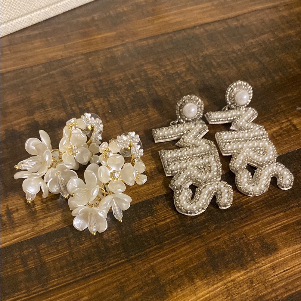 Wedding Earrings Pair
